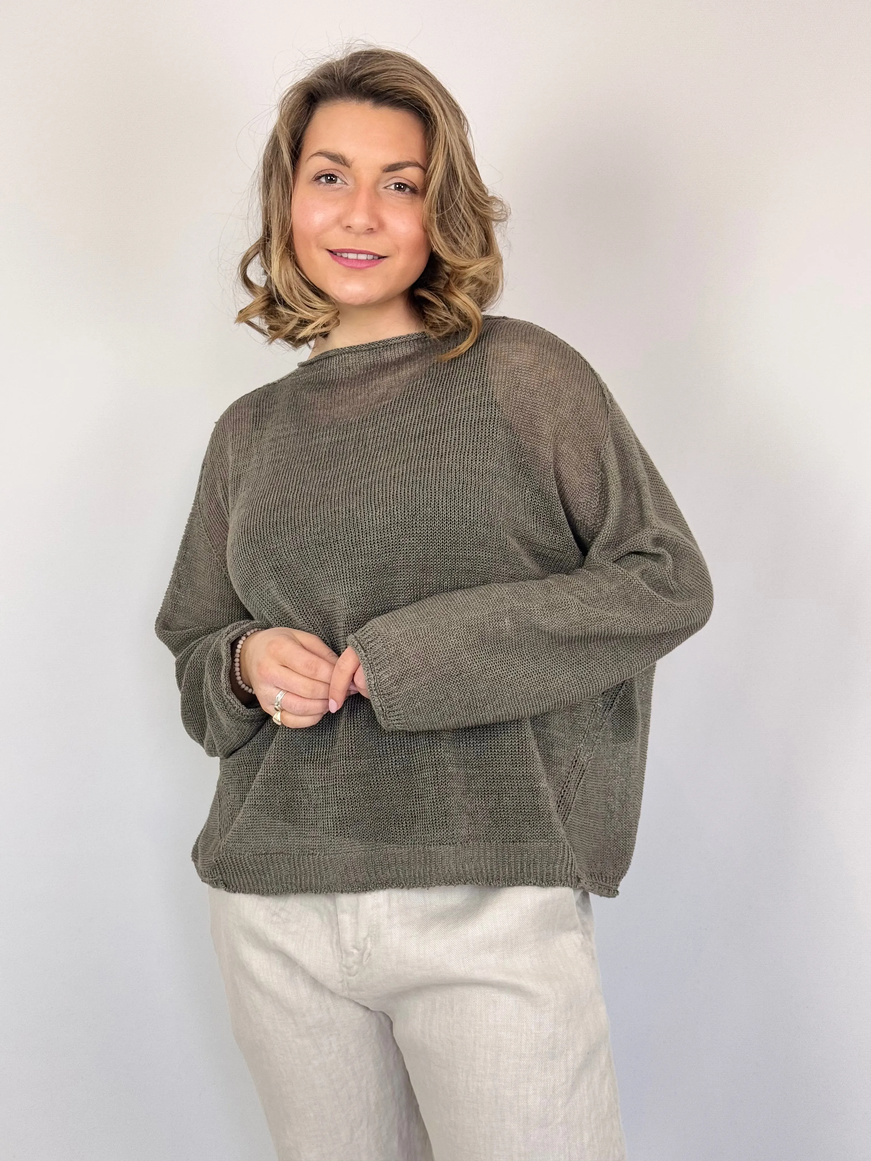 Pas De Calais 2564 Jumper Greige
