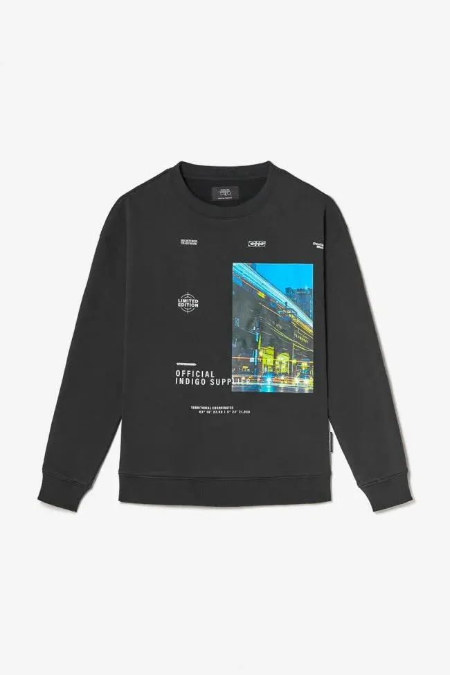 Printed black Sweatshirt