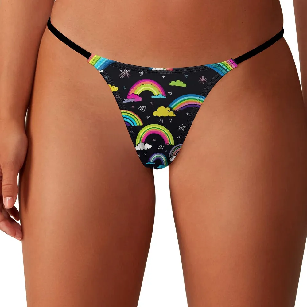 Rainbow Thin Thong