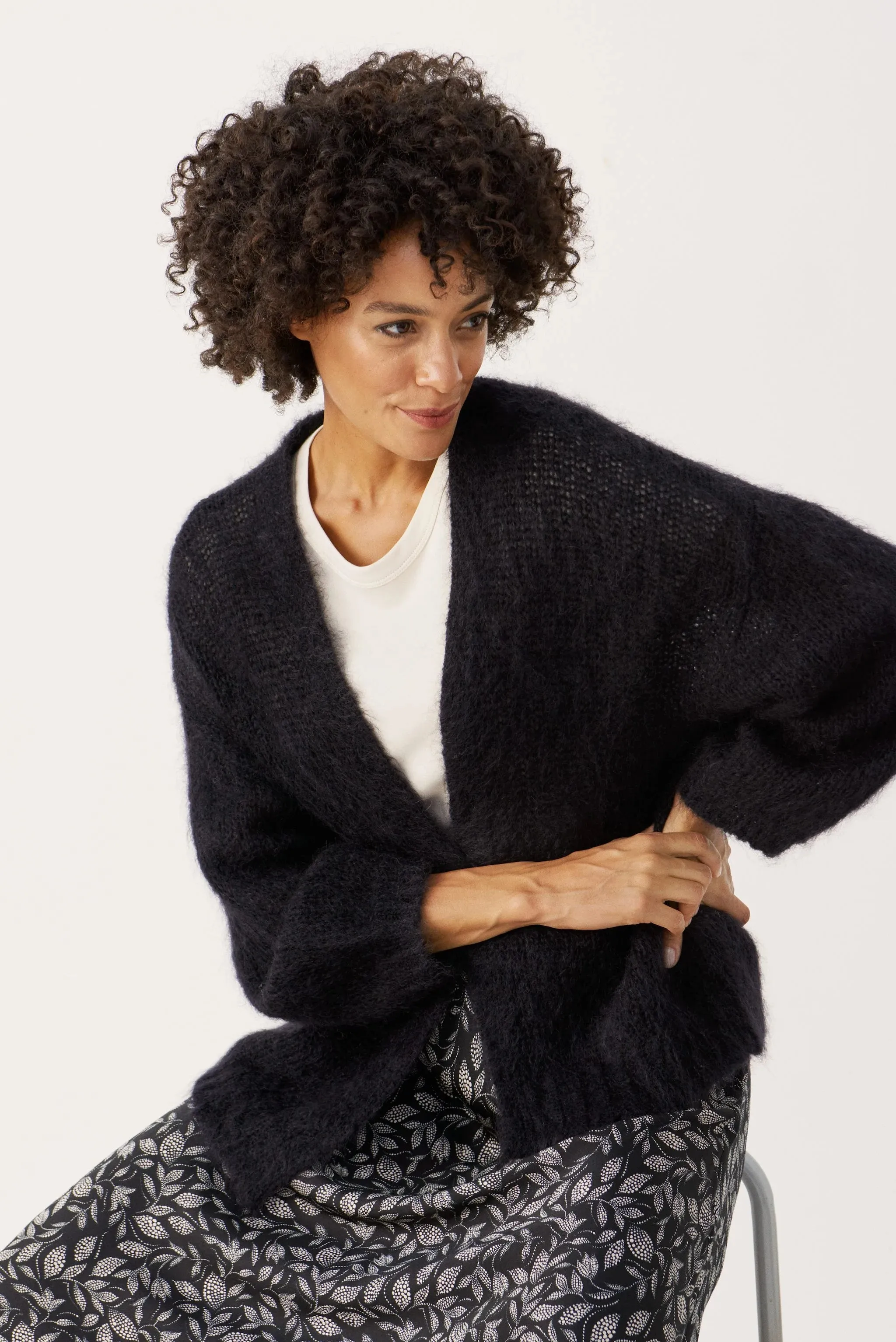 Rastinapw Cardigan - Black