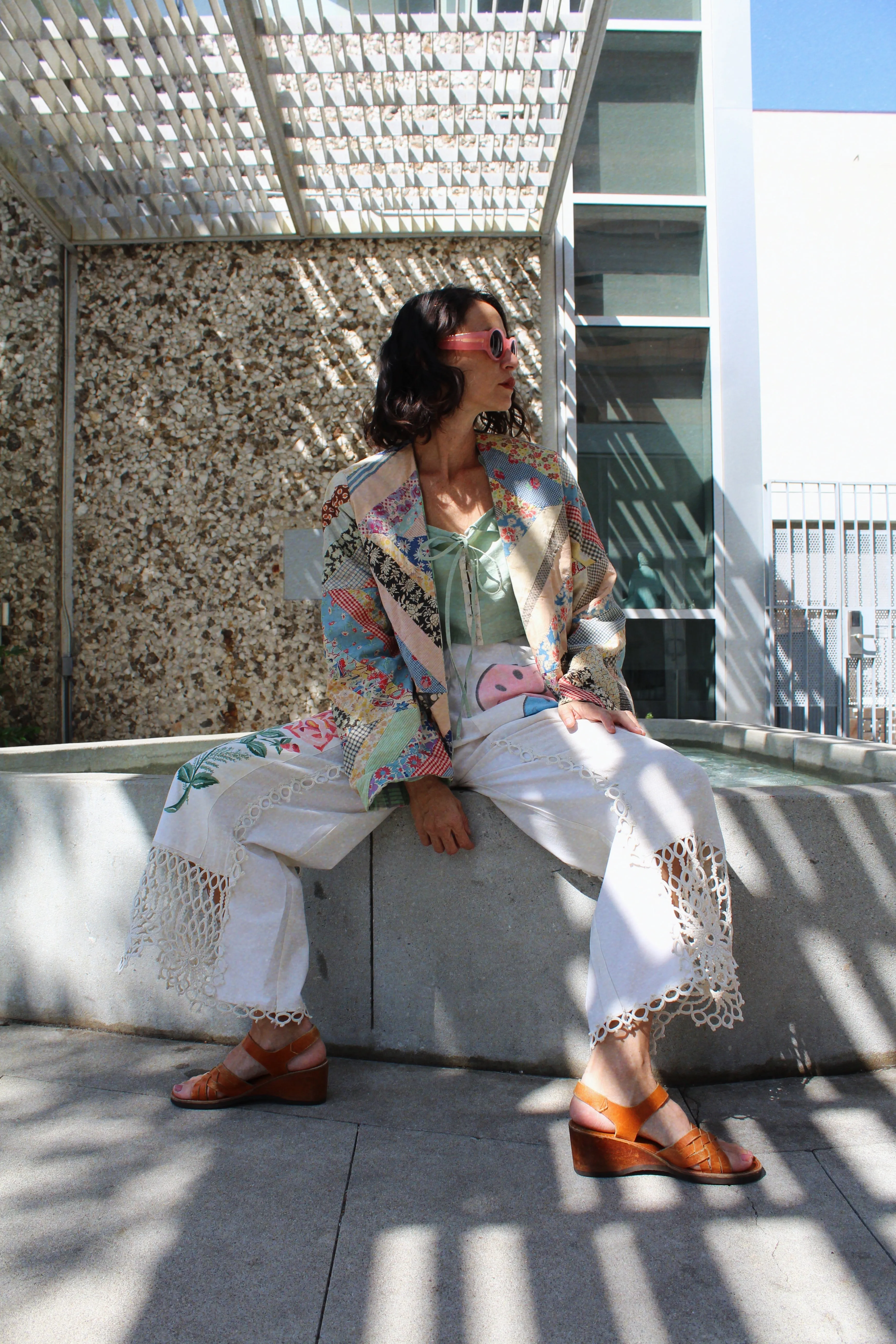 Reversible Patchwork Quilt Jacket