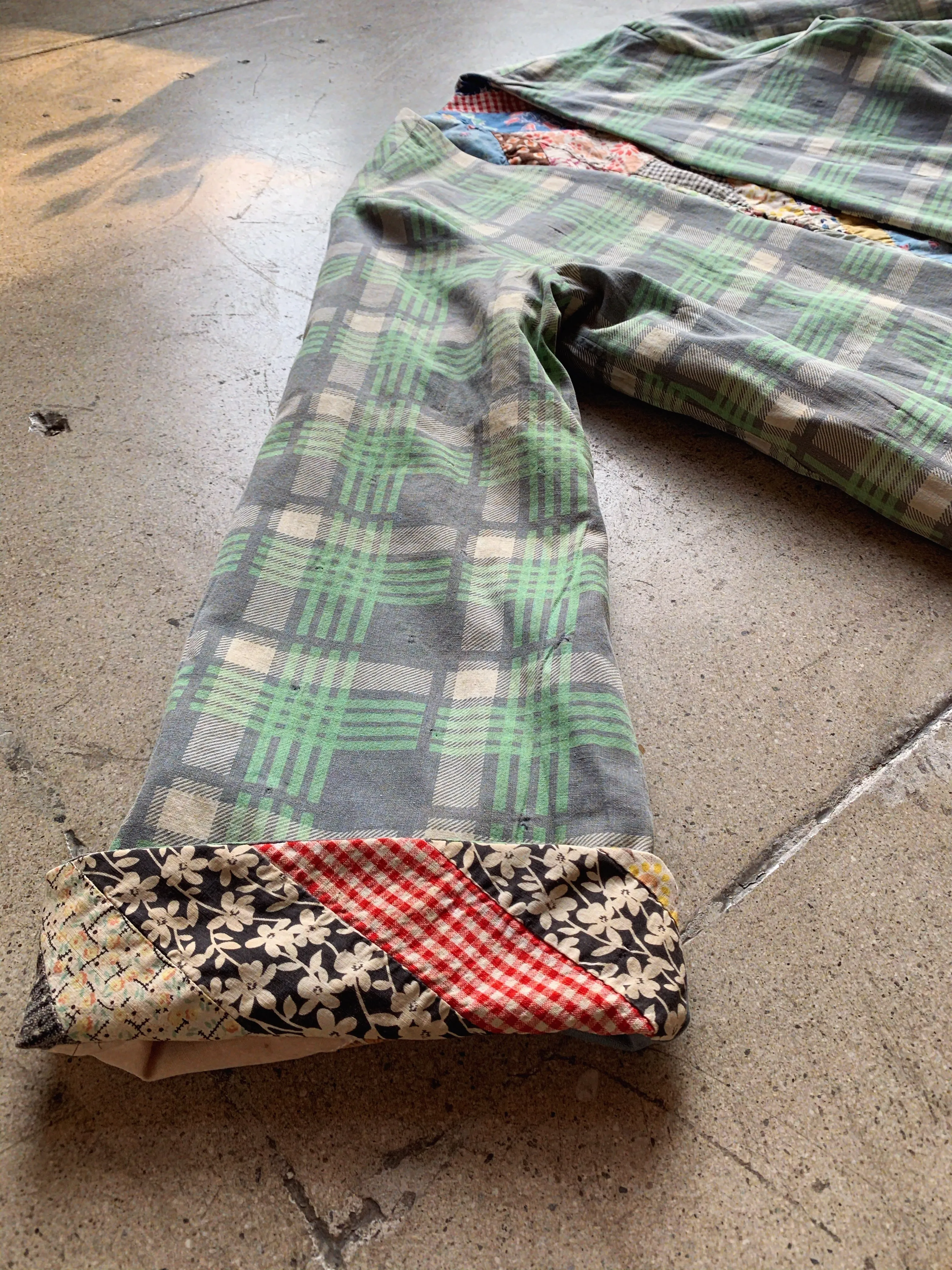 Reversible Patchwork Quilt Jacket