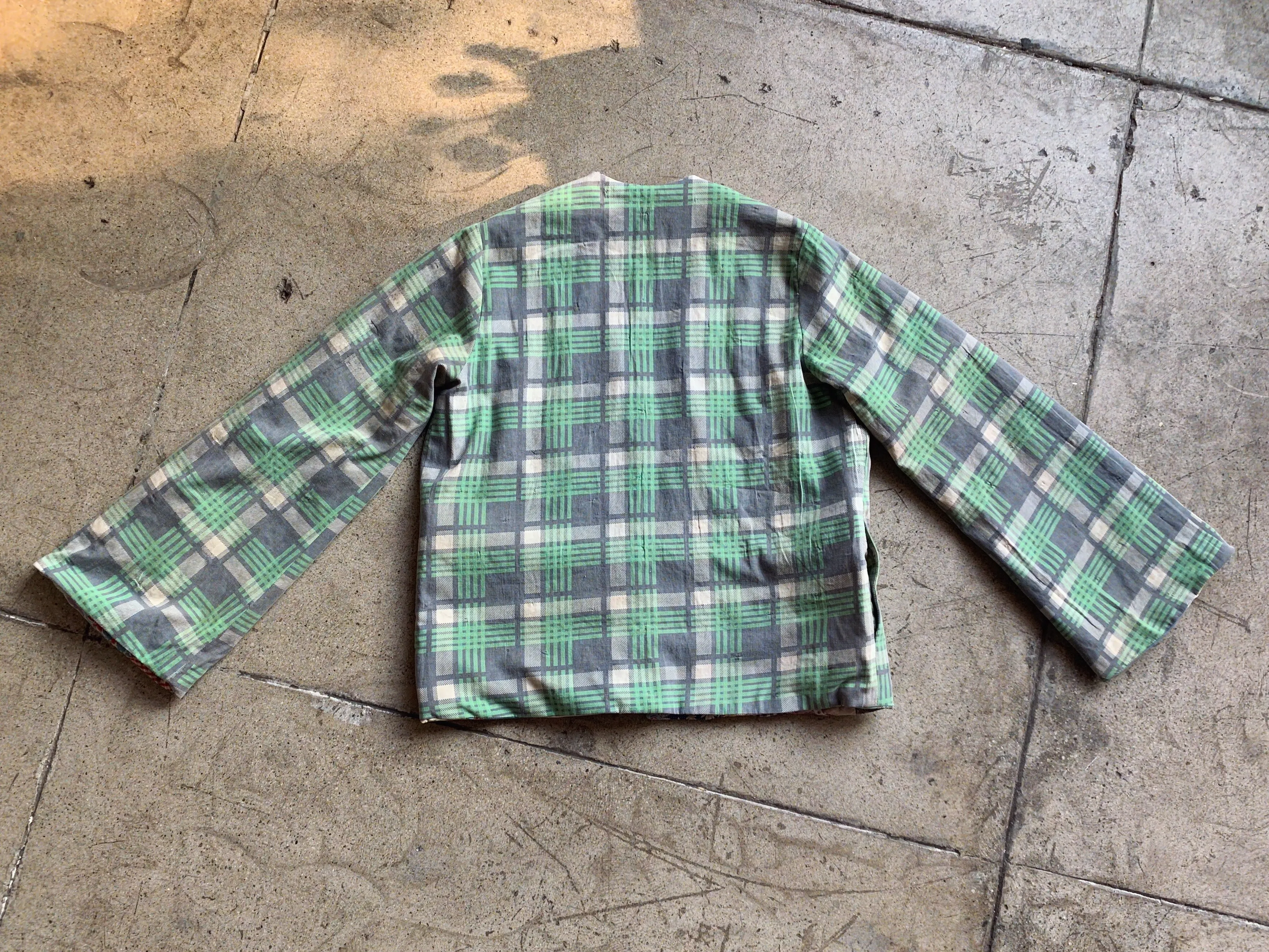 Reversible Patchwork Quilt Jacket