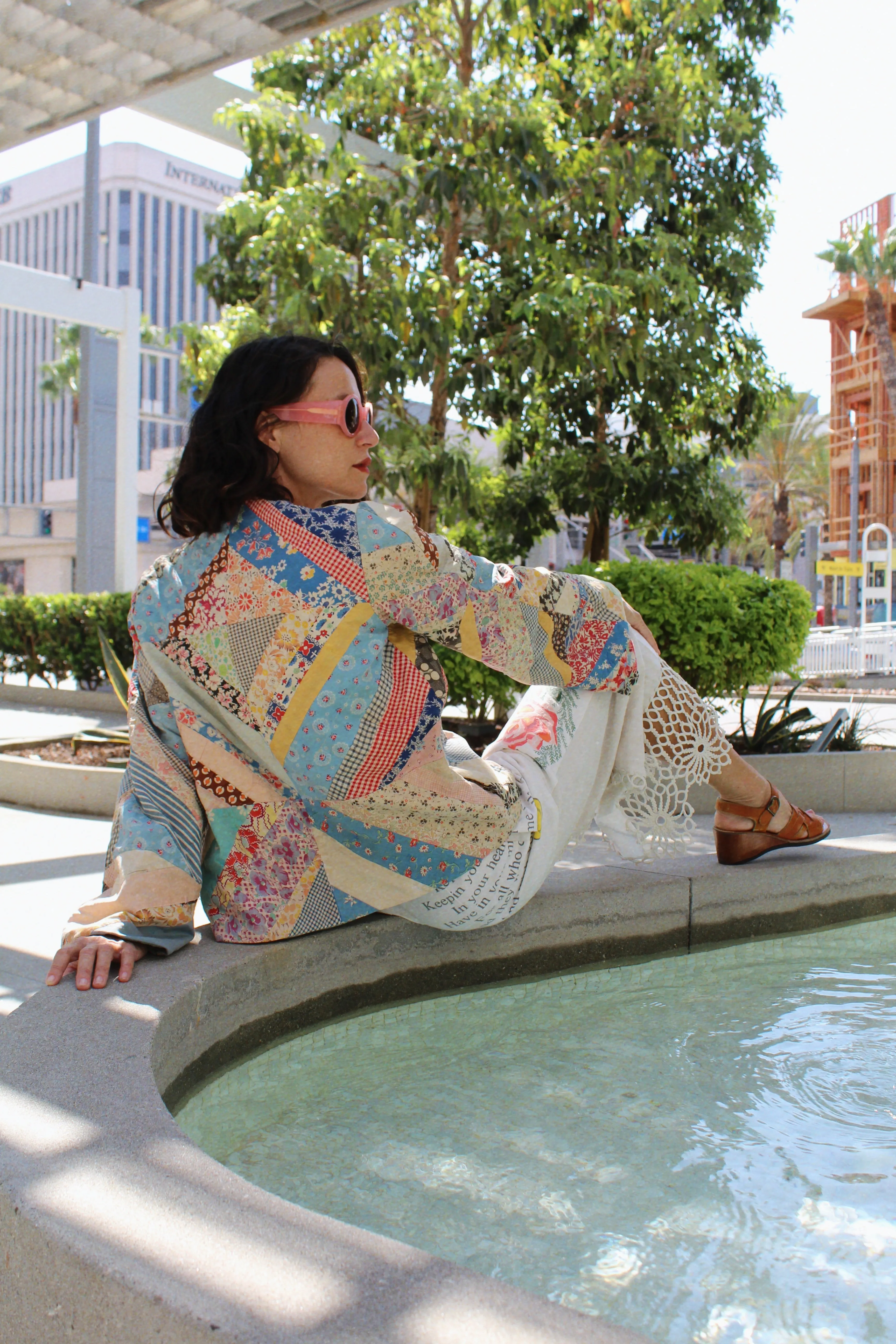 Reversible Patchwork Quilt Jacket