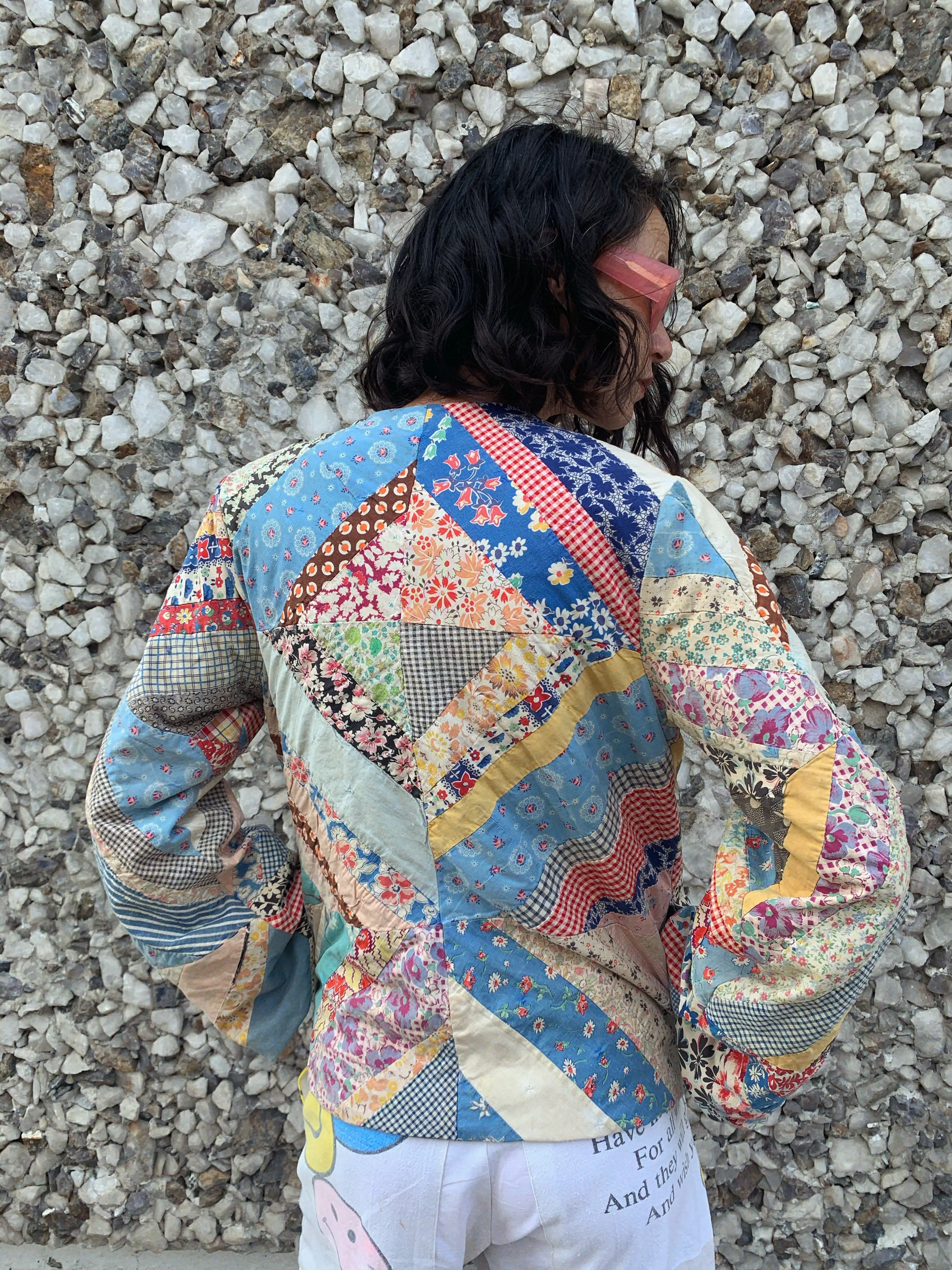 Reversible Patchwork Quilt Jacket