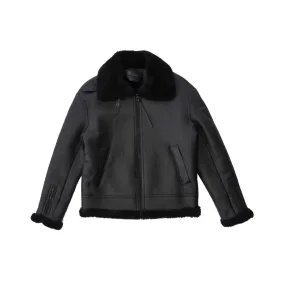 Rudsak 'Conor' Shearling Moto Jacket - Men's S