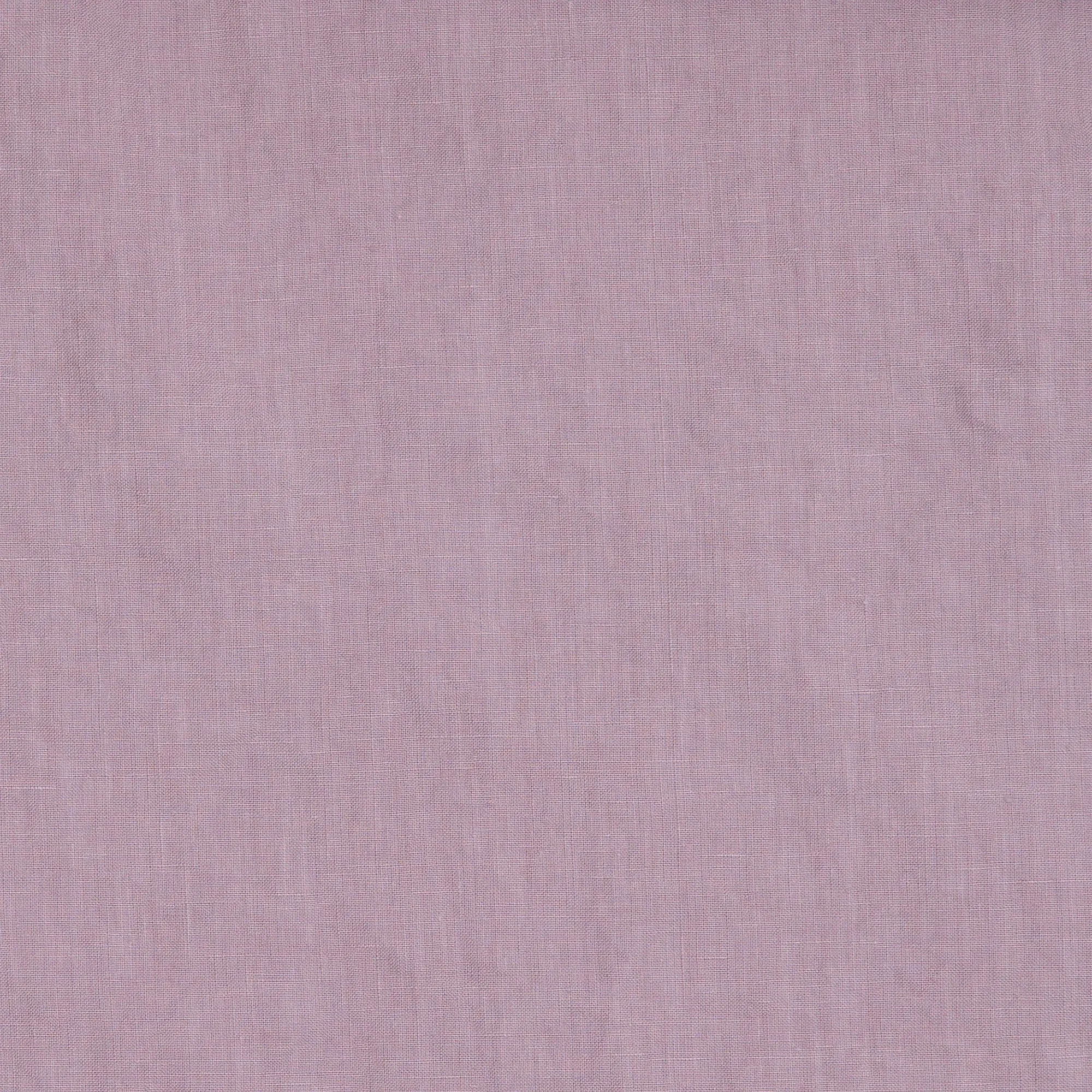 Short lilac linen nightie with straps - Mariane