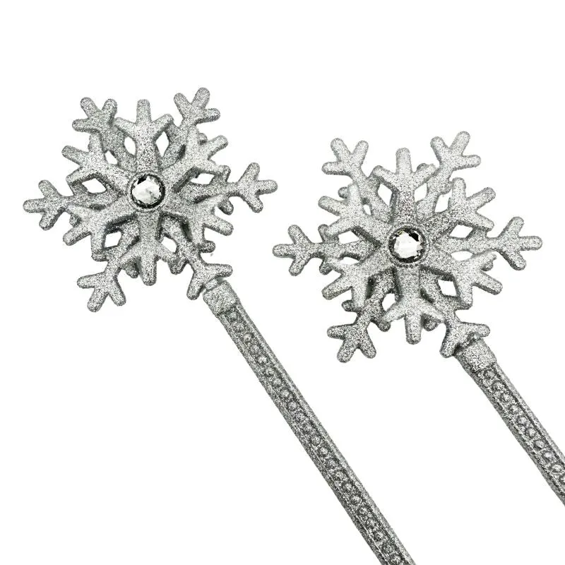 Silver Snowflake Wand