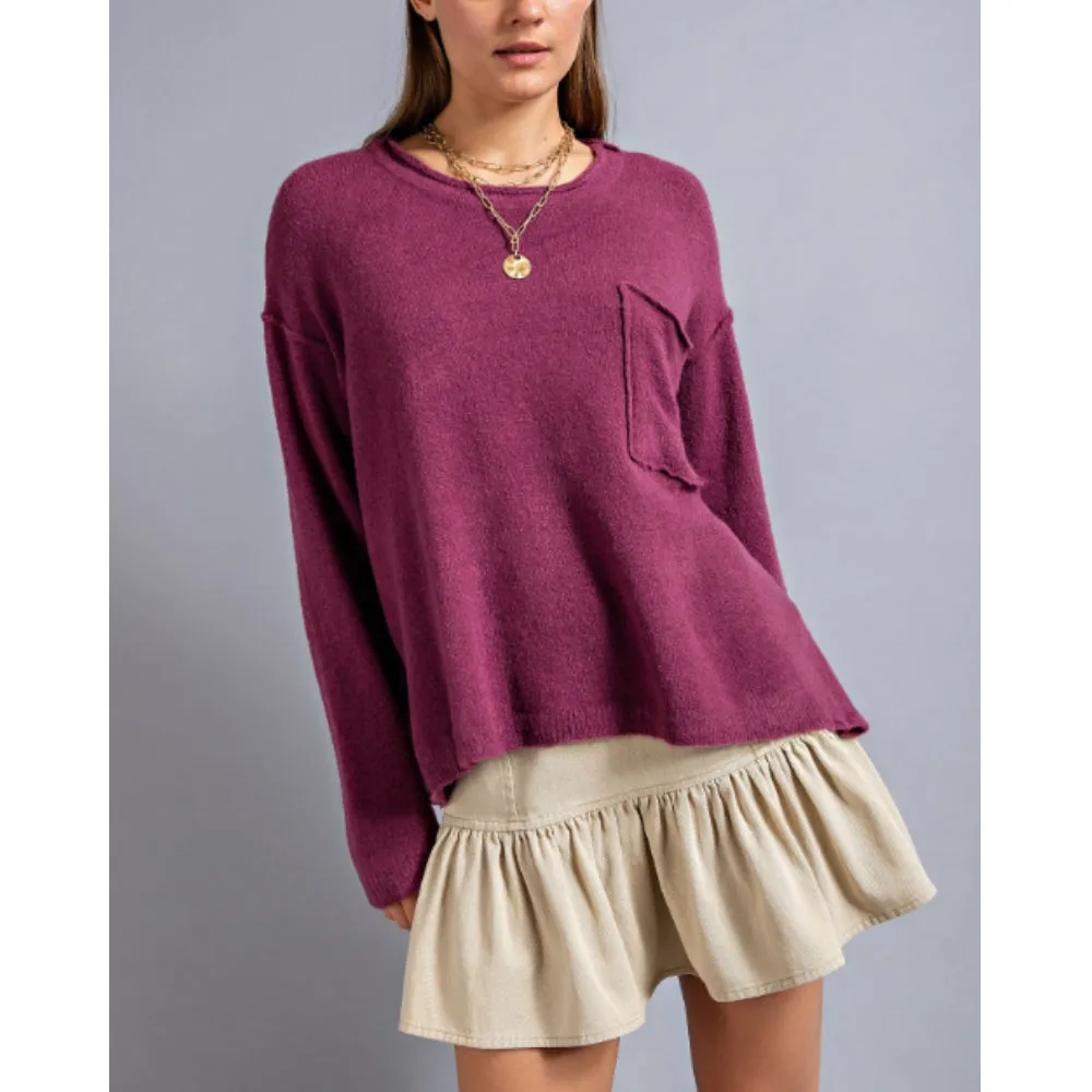 Slouchy Pocket Sweater
