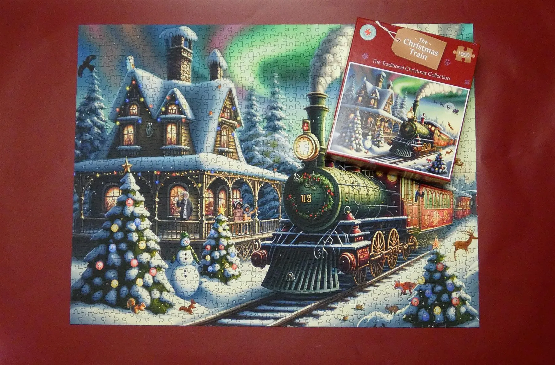 The Christmas Train 1000 Piece Jigsaw Puzzle