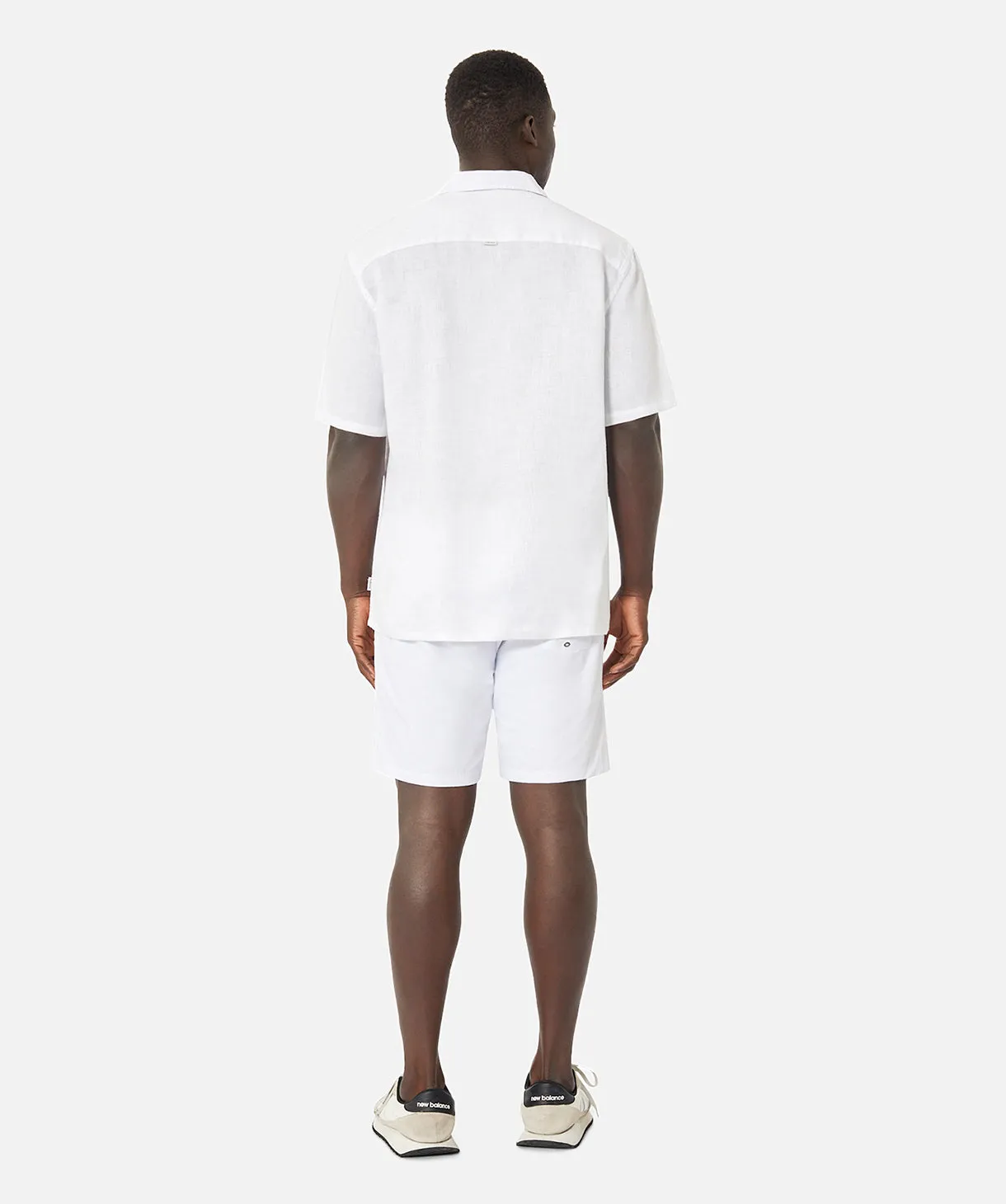 The Del Sur Linen S/s Shirt - White