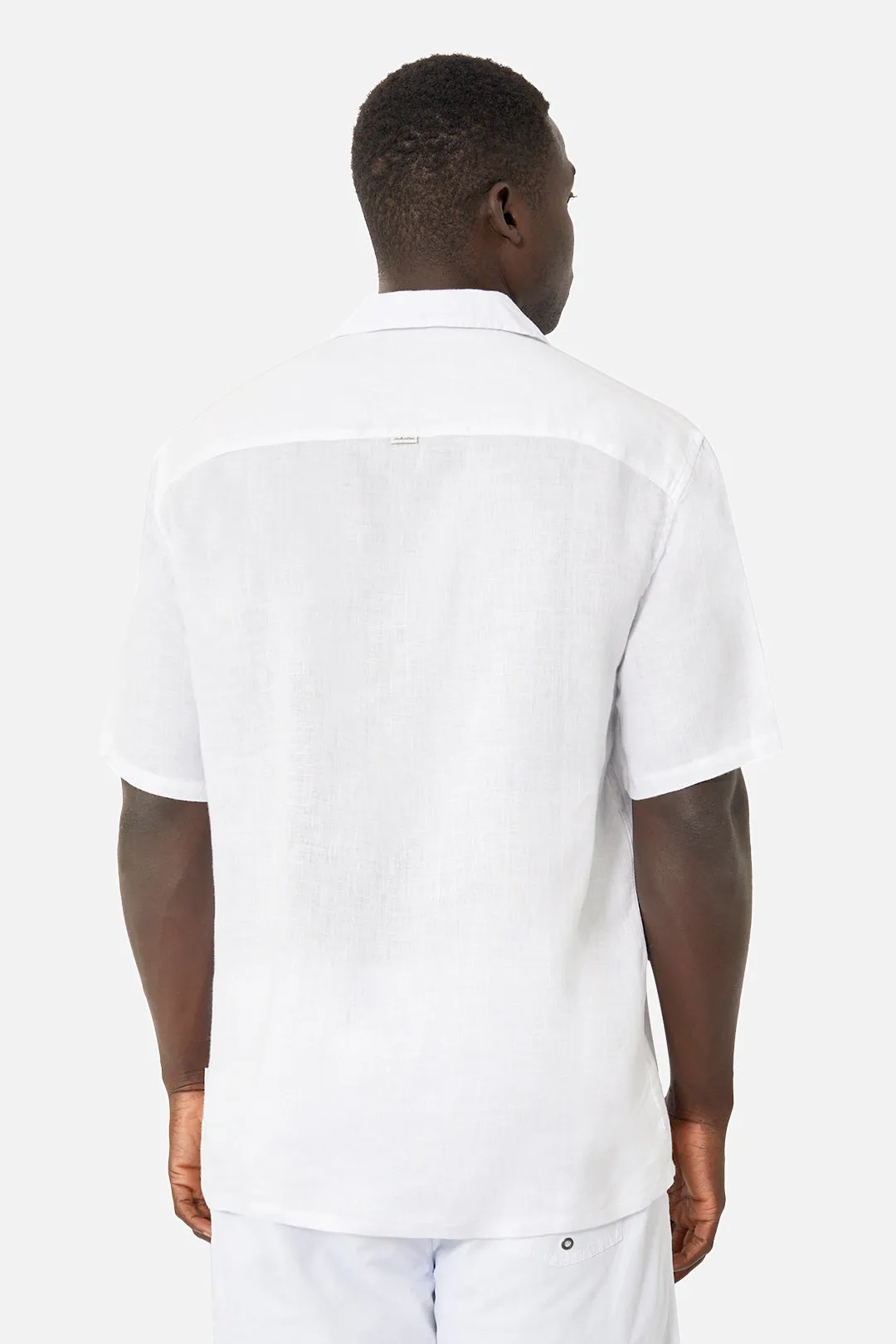 The Del Sur Linen S/s Shirt - White