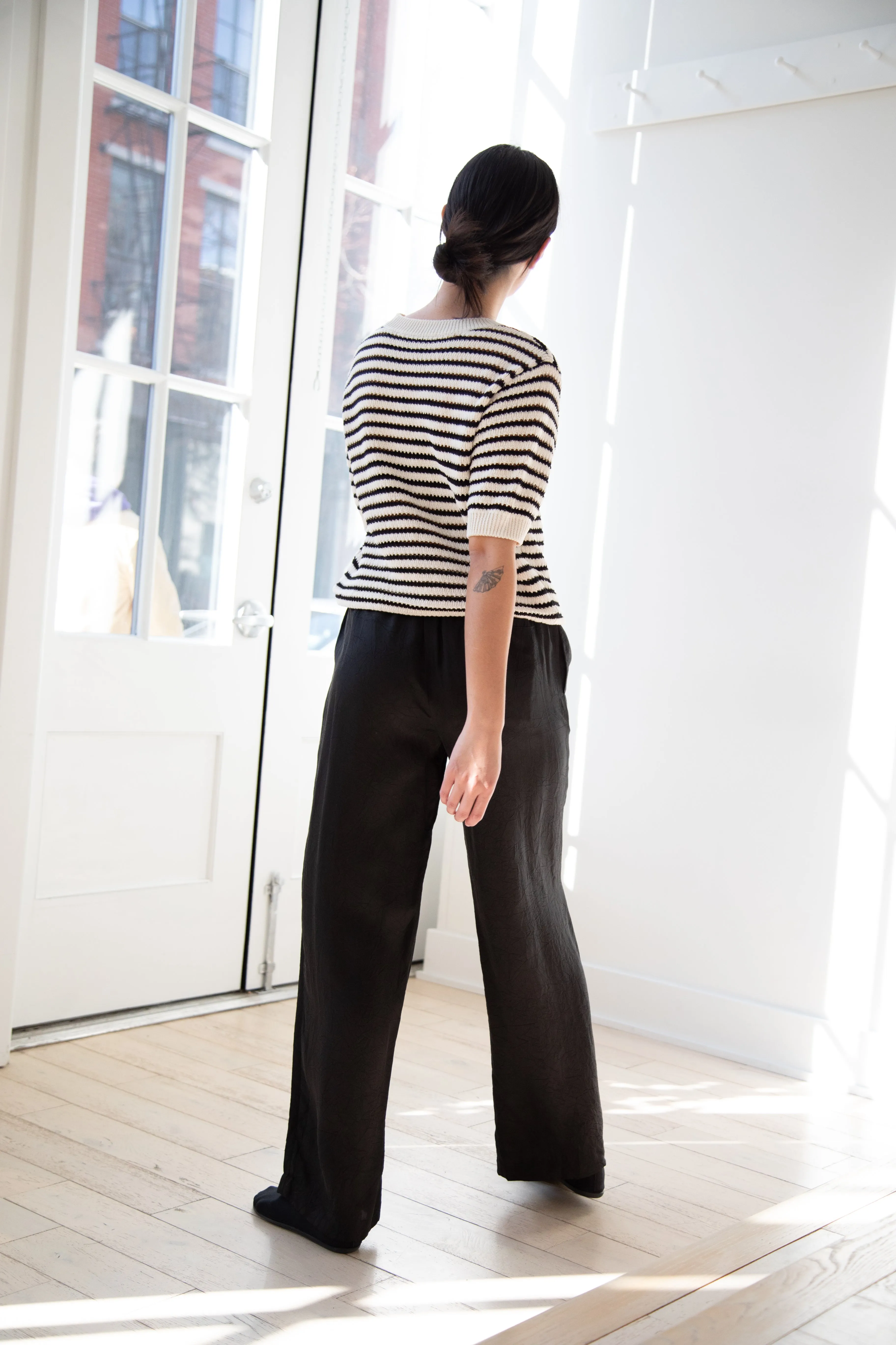 The Loom | Paper Stripe Sweater in Natural