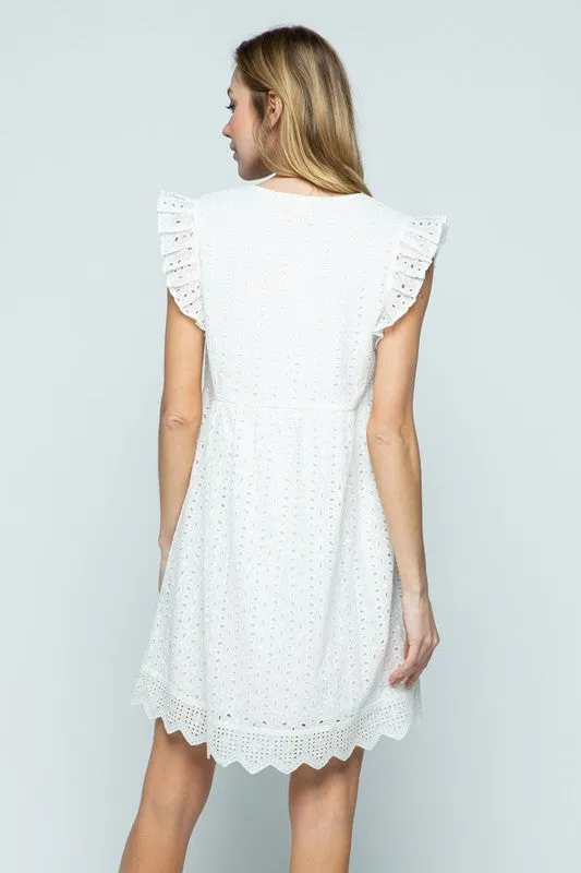 The Perfect Eyelet Dress
