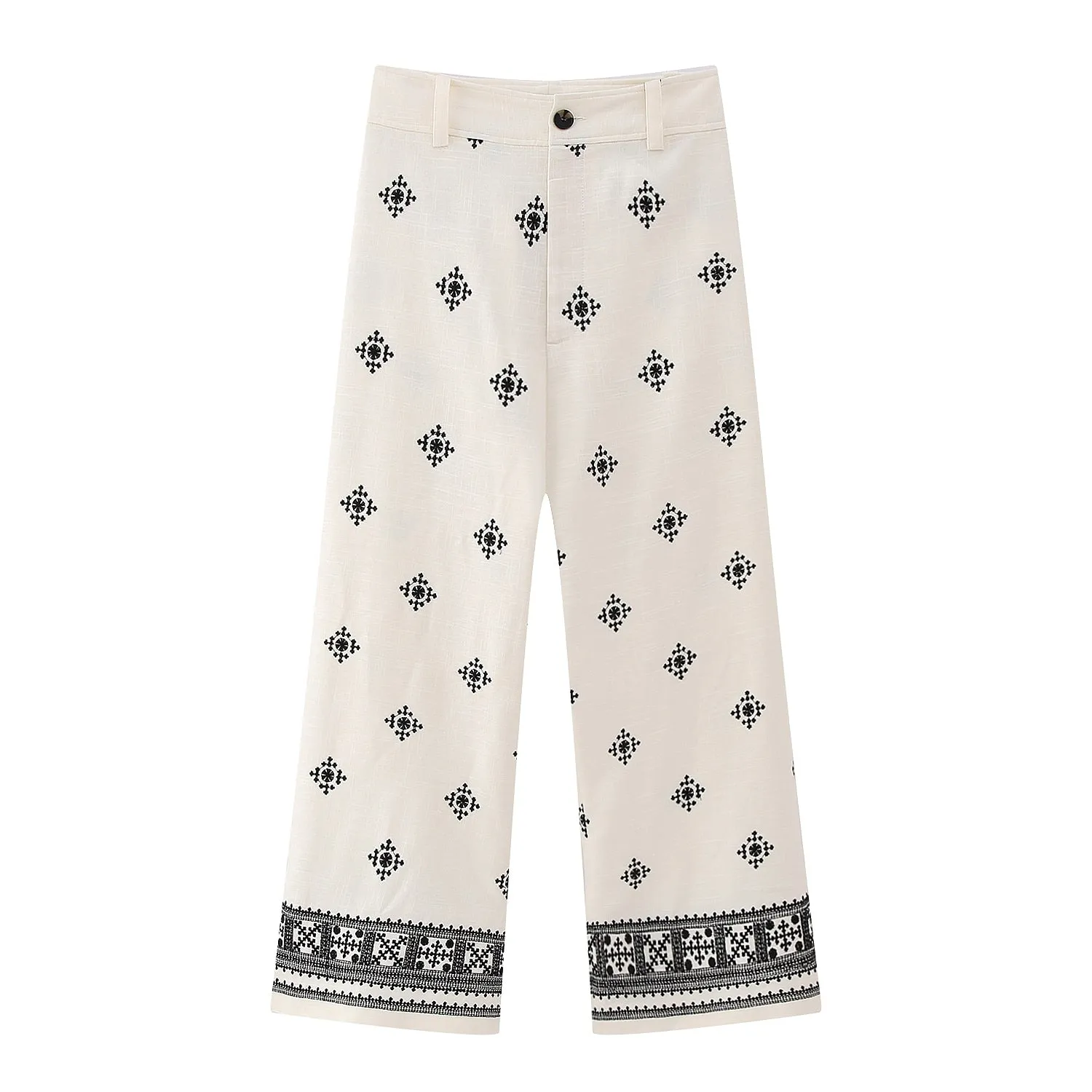 Tia Marrakesh Wide Leg Cropped Pants - 4 Colors