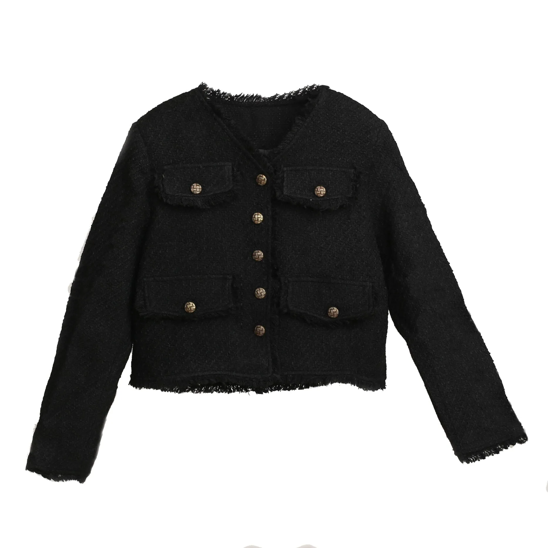 Tweed cropped jacket