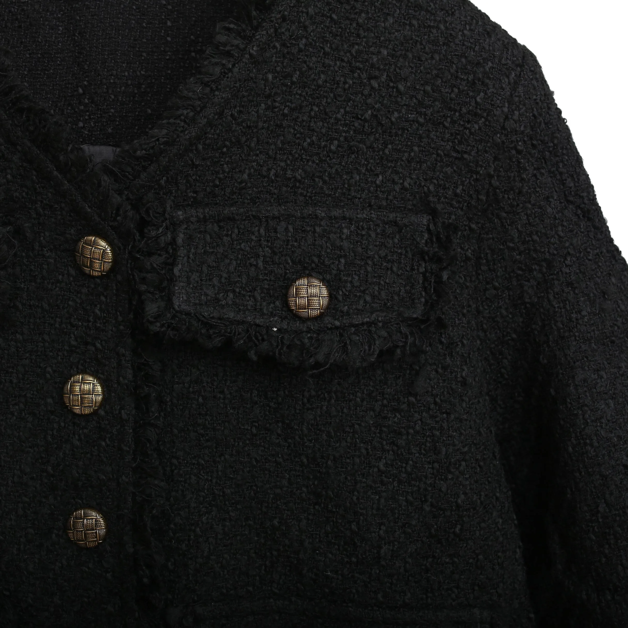 Tweed cropped jacket