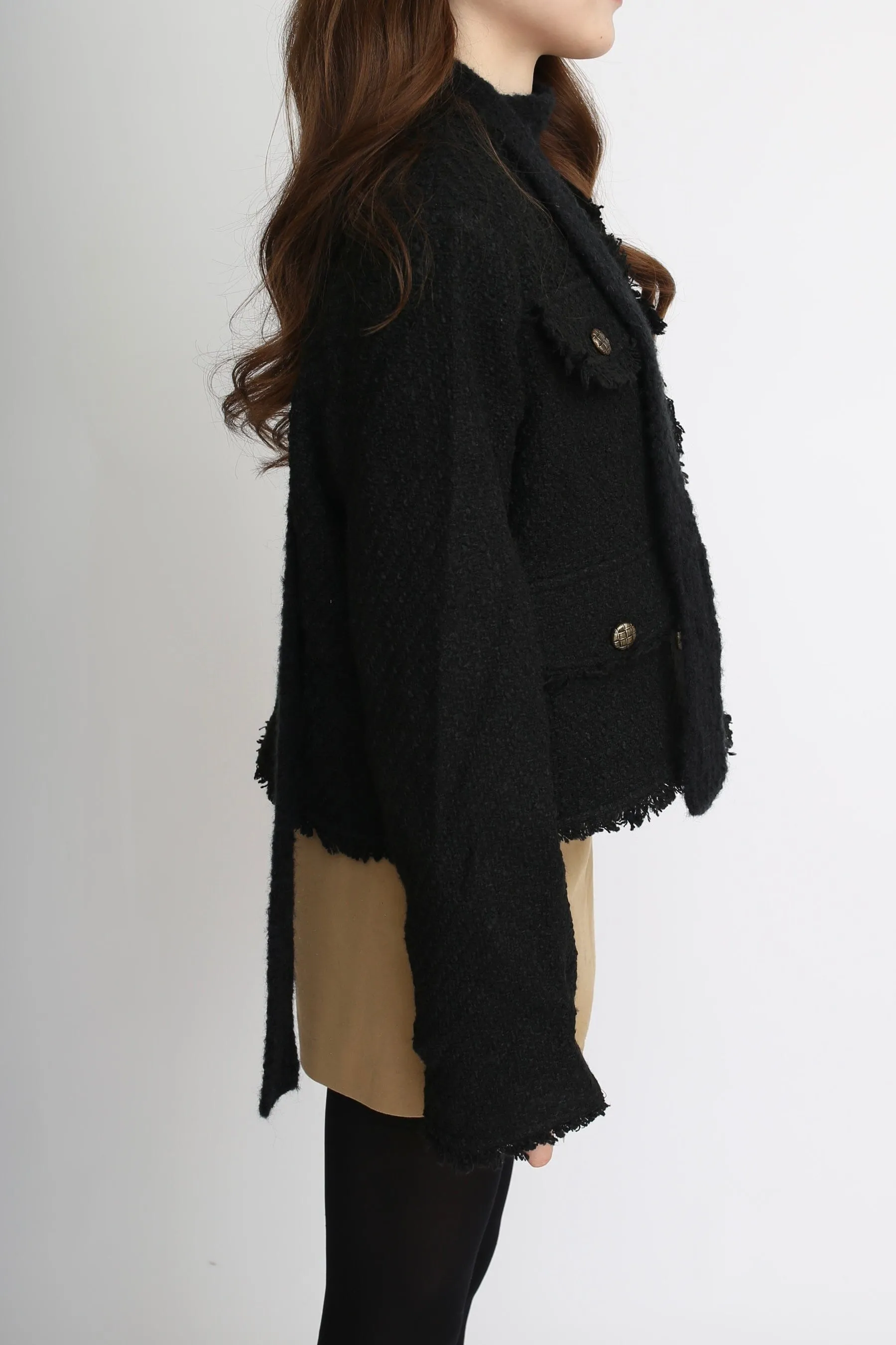 Tweed cropped jacket