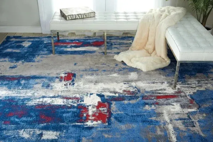 Twilight TWI20 Grey/Blue Rug