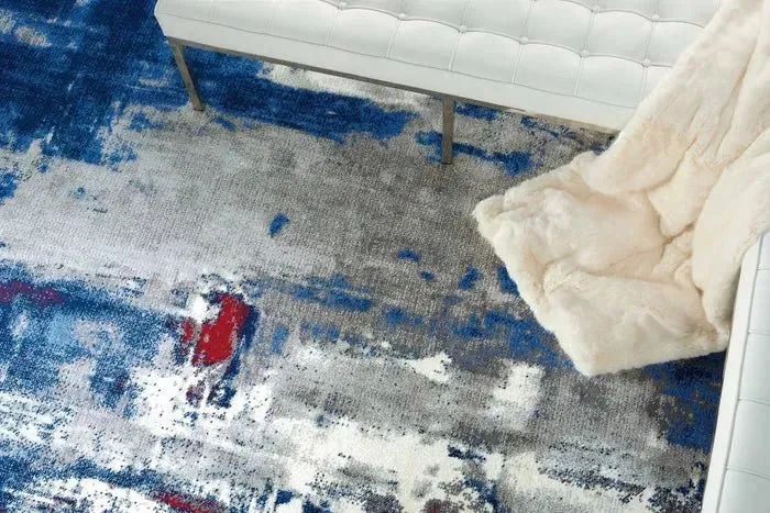 Twilight TWI20 Grey/Blue Rug