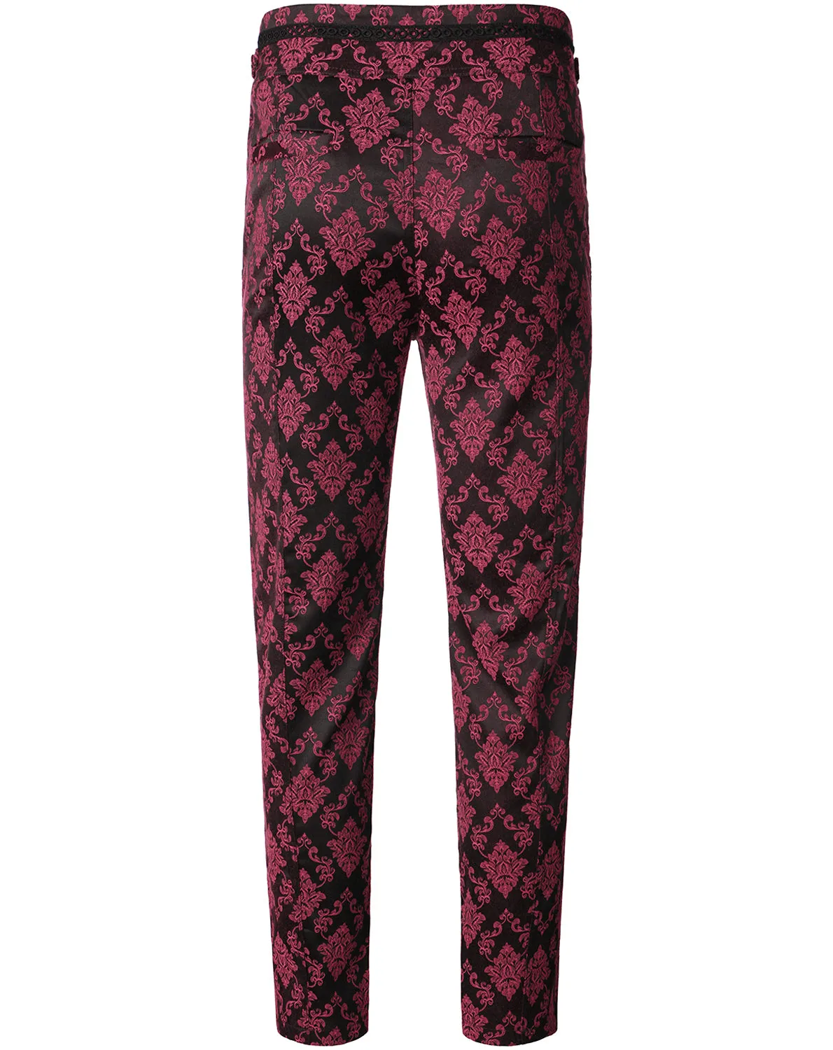 VATPAVE Mens Gothic Pants Cosplay Costume Trousers Steampunk Victorian Pants