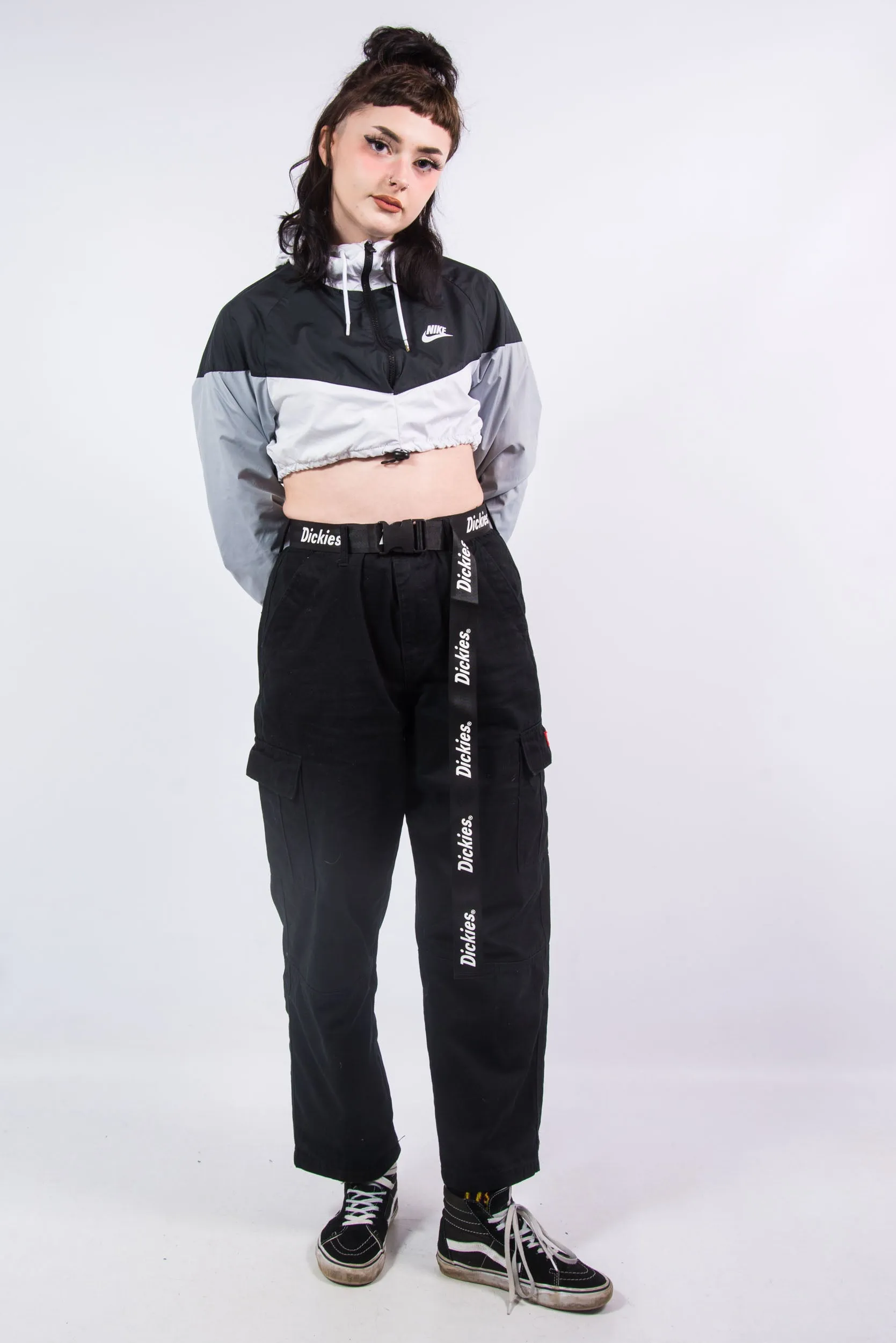 Vintage Nike Cropped Shell Tracksuit Jacket