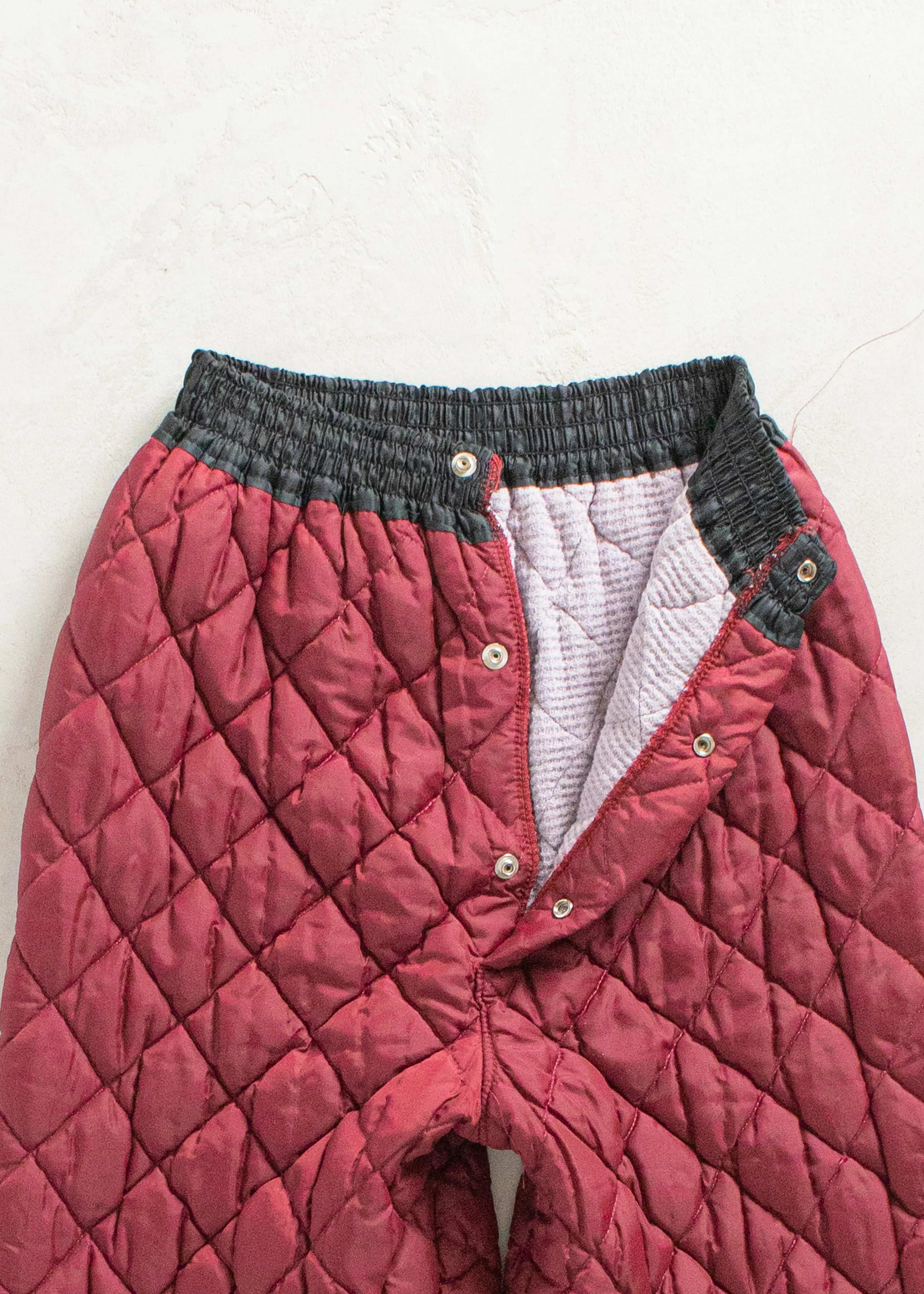 Vintage Quilted Liner Pants Size 3XS/2XS