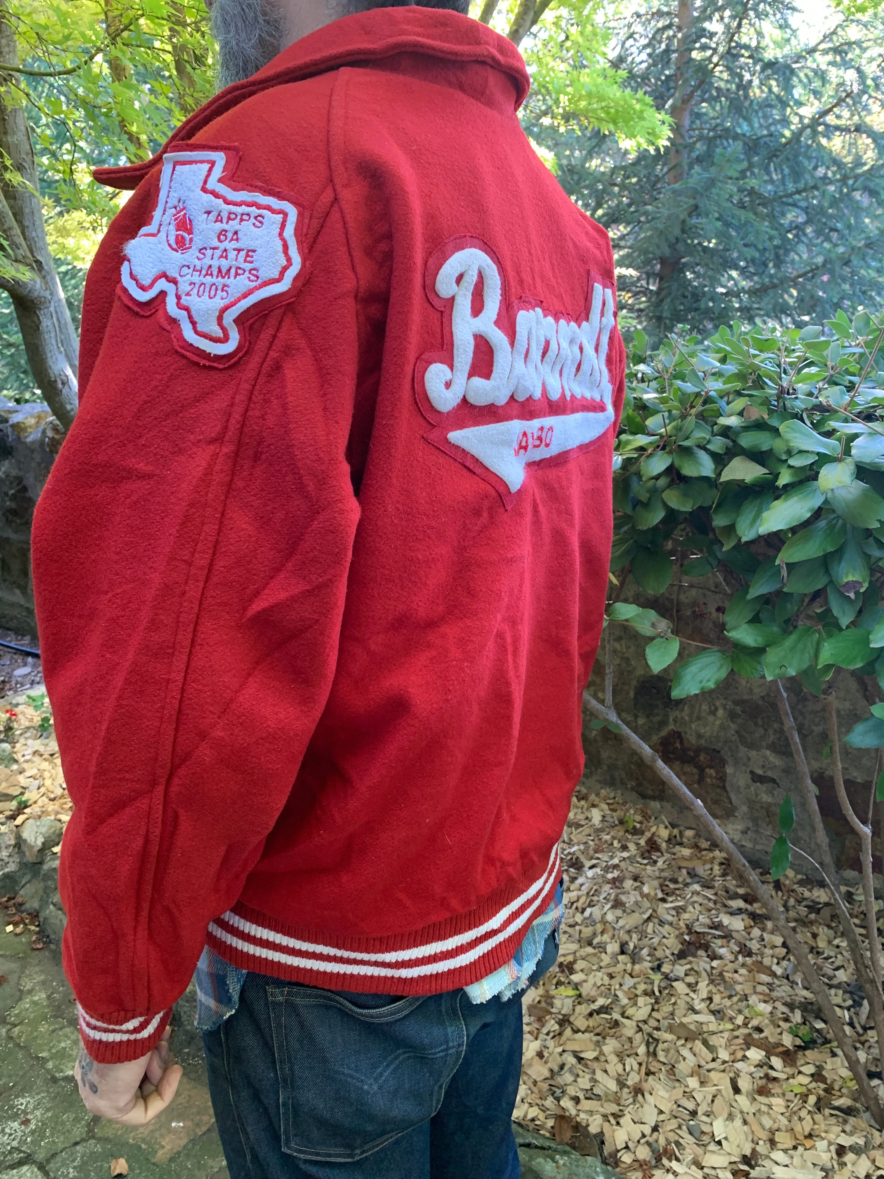Vintage St. Thomas Texas College Jacket, Circa 2005-2007. XL. FREE POSTAGE