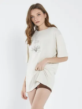 Voices Hemp Merch Fit Tee - Tofu