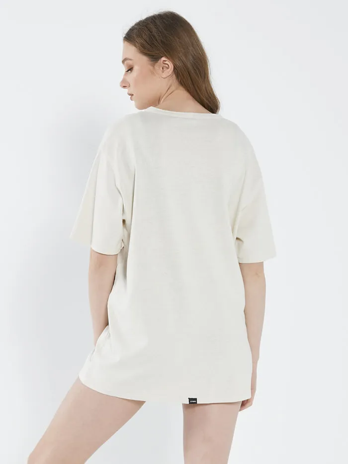 Voices Hemp Merch Fit Tee - Tofu