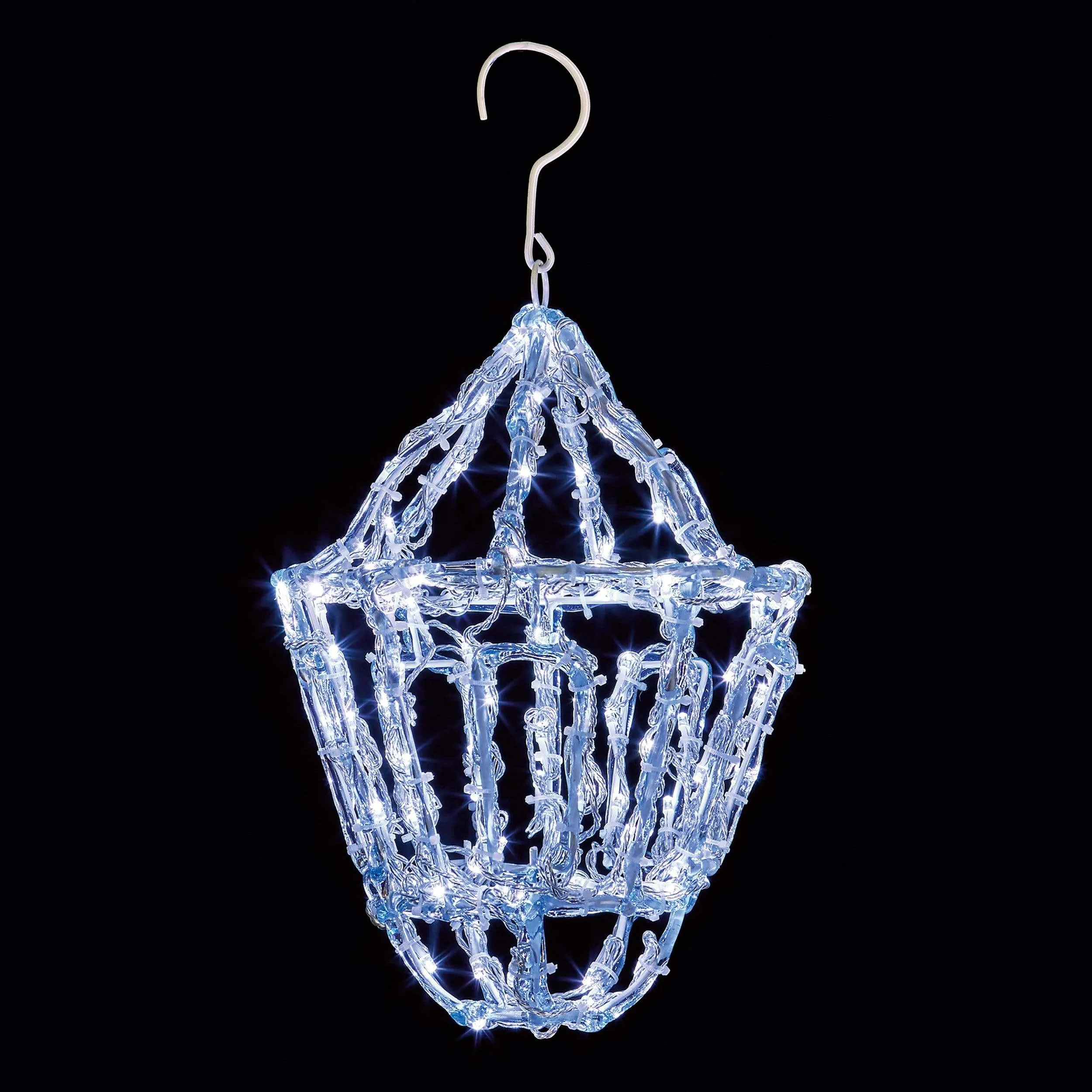 White 40cm Lantern