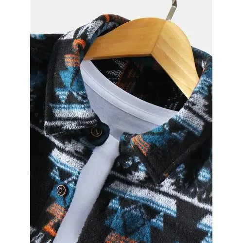 Wool Blends Printing Jackets
