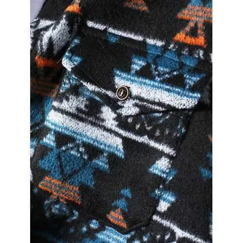 Wool Blends Printing Jackets