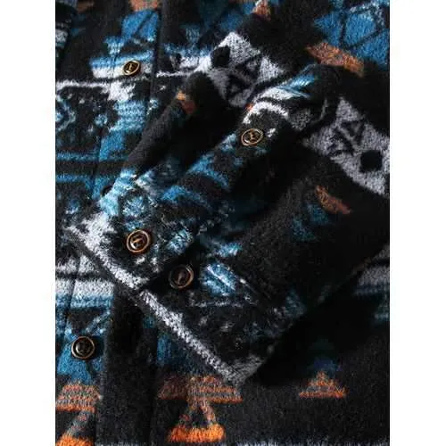 Wool Blends Printing Jackets